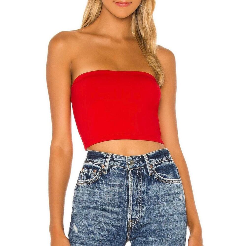 Susana monaco red tube top